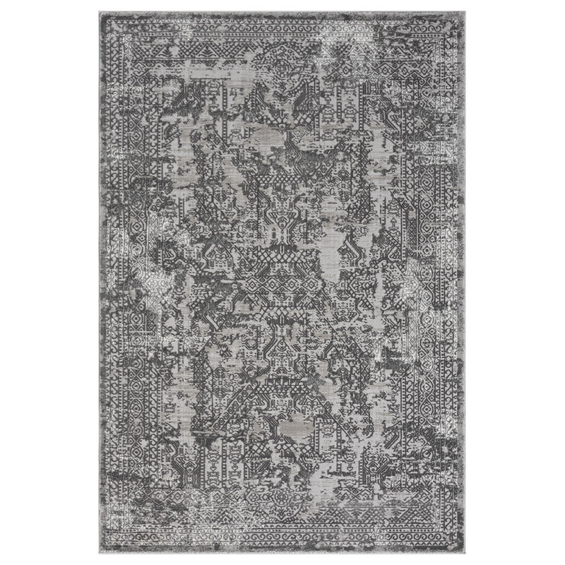 Tapis Boho, Rectangle 9 pi 2 po x 12 pi 6 po