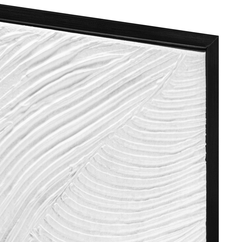 Wrought Studio™ Shadows Over the Plains Framed Textured Print, Manufactured Wood