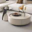 Table basse de luxe de style crème clair-108516505