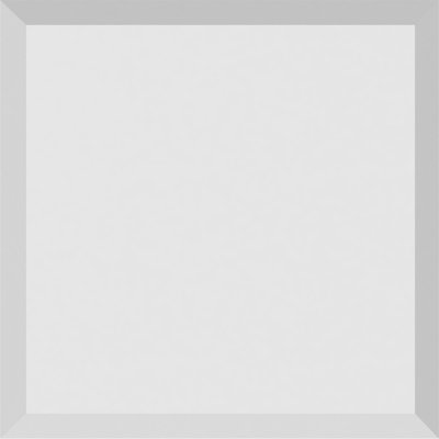 Rosette standard Sedgwick avec bord biseauté