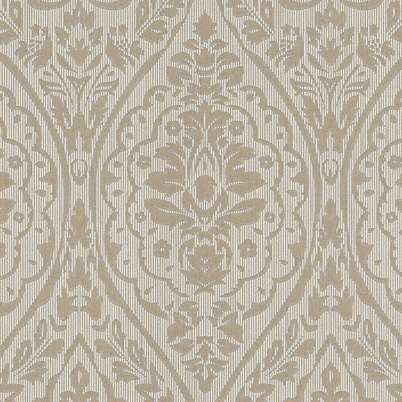 Woods 10.05m x 53cm Wallpaper, Beige / Brown
