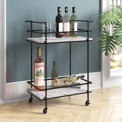 Chandee Metal Bar Cart