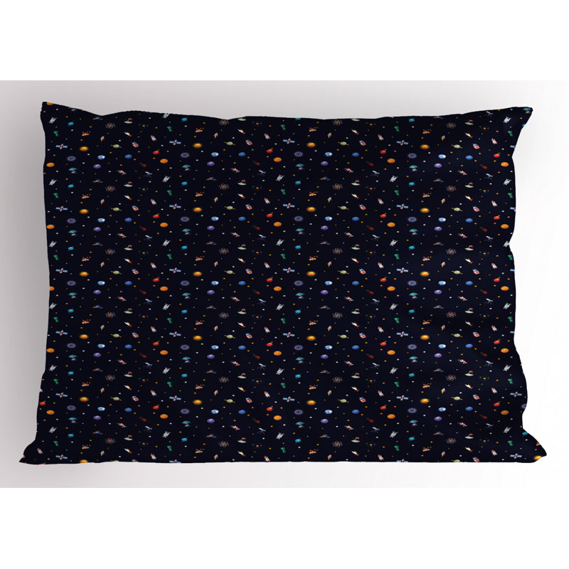 Taie décorativey space Starry, Simple