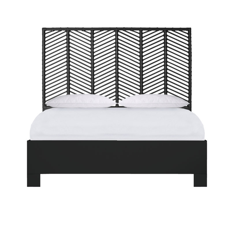Liam Collection Bed, Queen, Black