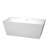Sara 63'' x 32'' Soaking Acrylic Bathtub-50480640