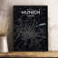 Munich City Map - No Frame Print-2033091059-2033091062