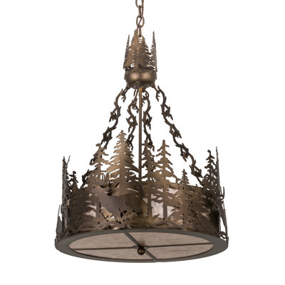 Rustic Lodge 4 - Light Chandelier