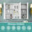 36'' W 25.5'' H Surface Framed Medicine Cabinet Mirror 4 Adjustable