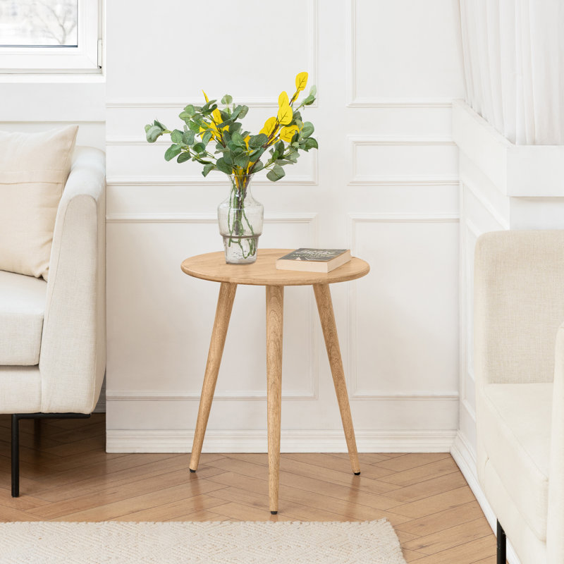 Blankumsee Solid Wood End Table, Natural