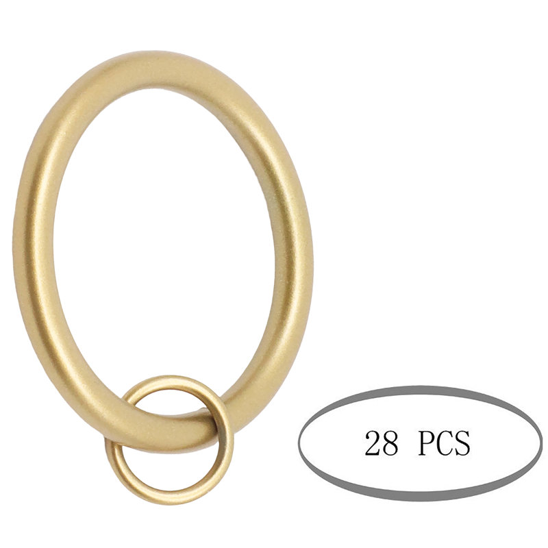 Curtain Rings, Gold