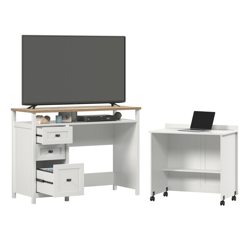 Credenza With Desk