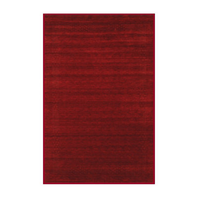 Tapis rouge/noir