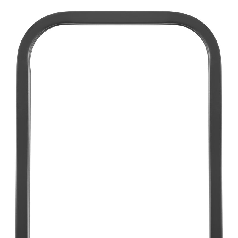 Support à bois de chauffage avec rangement pour cordon de 1/4 po, extérieur 4 pi, structure en acier thermolaqué noir 600D, avec base basculante, couvercle imperméable, amplement d'espace pour l'empiler