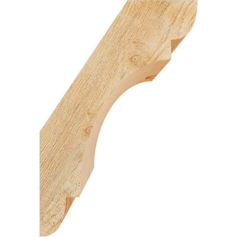 Attelle de genou olympique, Sapin de Douglas, Sciage brut, H 12 po x l 6 po x P 8 po