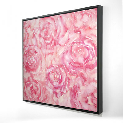 "Roses à l'aquarelle"