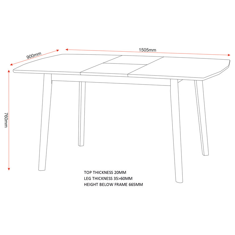 Stanleytown Extendable Solid Wood Dining Table