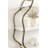 Wavella Modern Scalloped Three-Tier Wall Shelf
