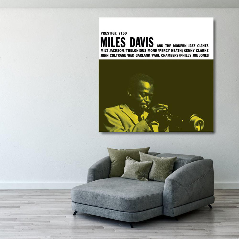 Miles Davis - Prestige IMP-SS008, H 28 po x l 28 po