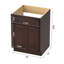 Base de meuble-lavabo simple Hibbitts 24 po seulement-786265916