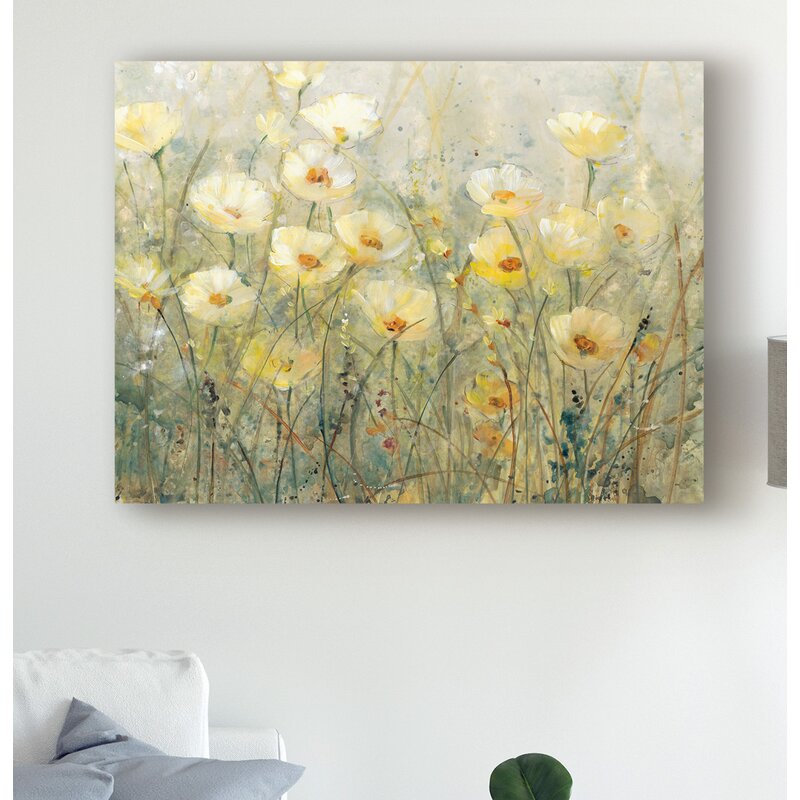 Summer In Bloom I On Canvas by Timothy O' Toole Painting