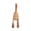 Figurines de canard en bois de bambou de style bohème avec bottes lacées décoratives pour décor de chambre à coucher ou de salon