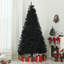 Grand arbre de Noël artificiel à ouverture automatique, arbre de Noël non éclairé avec 1346 branches et base en acier-1781893178