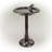 Henton Plastic/Acrylic Fountain Birdbath