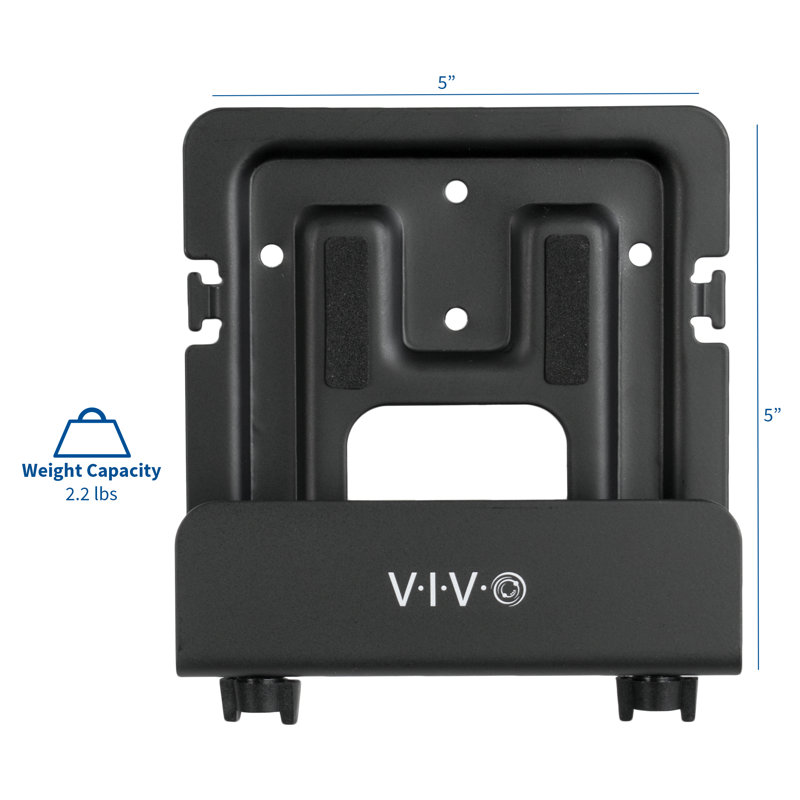 Black Adjustable Steel Wall Mount Bracket for Nintendo Switch