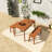 3-Piece Rectangular Outdoor Patio Dining Set