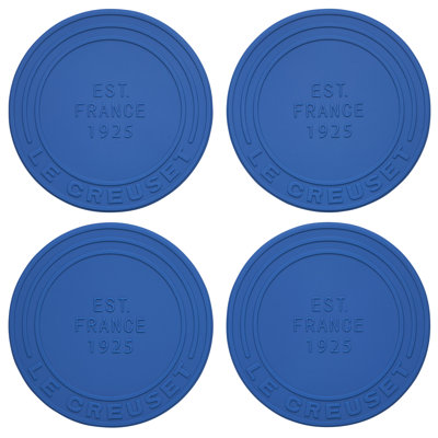 Le Creuste Silicone Coaster Set