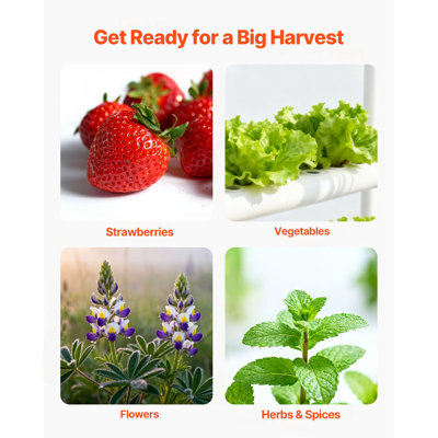Hydroponics Growing System Kit, 3-Tier 108 Sites UPVC Pipe Hydroponic Grow Kit with Timed Irrigation, Sun & Light Blocking Pipes, Indoor Home Garden Vegetable Planting Grow Kits for Fruit Herb
