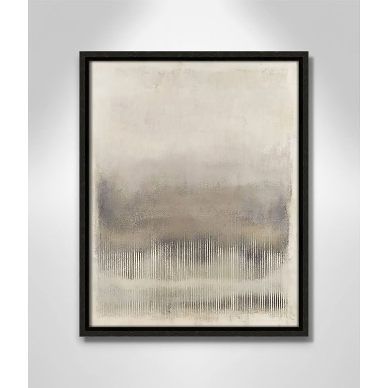 Équilibre équilibré II par Irena Orlov, H 15,5 po x l 12,5 po, Flottant espresso