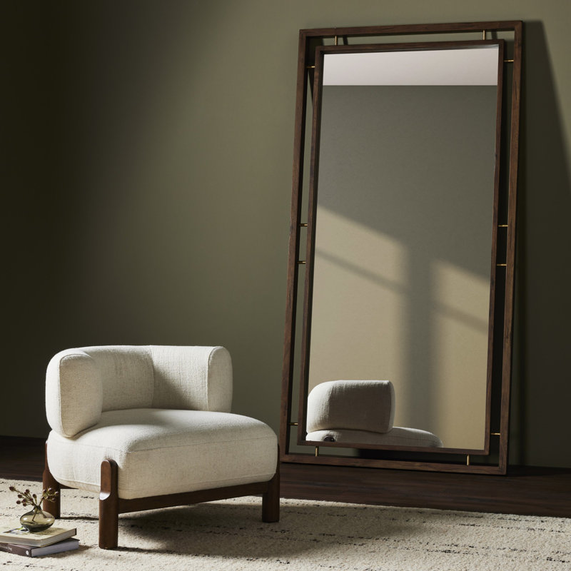 Belmundo Rectangle Solid Wood Mirror