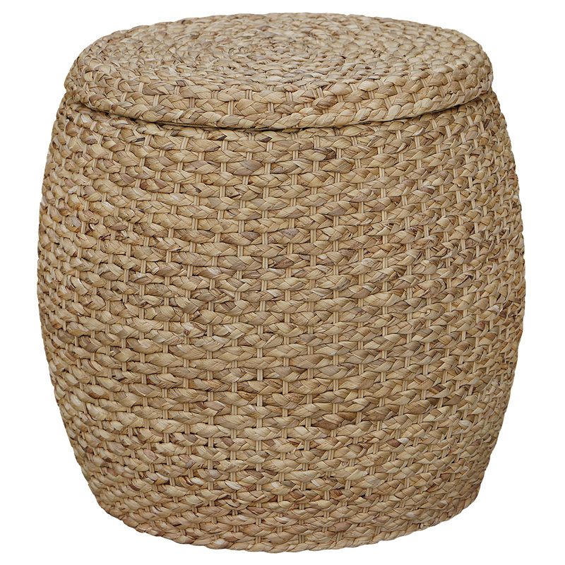 Mar Vista Upholstered Ottoman, Natural