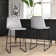 Liekele Upholstered Counter Height Modern Dining Stools