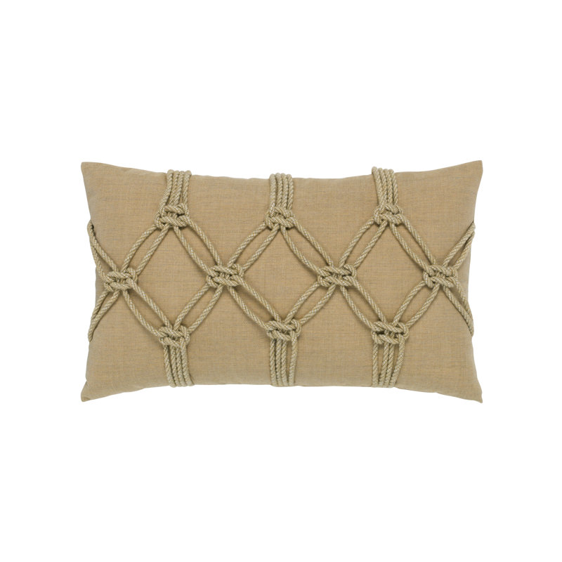 Lagoon Rectangular Indoor/Outdoor Pillow Cover & Insert, Lagoon, Rectangular 12"H x 20"W