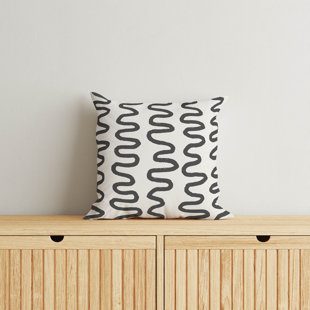 Wiggle Stripe Pillow