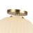Cherise Glass Semi Flush Mount-113873902