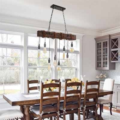 8 - Light Brown Pendant