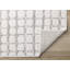 Tapis texturé moderne blanc-1329313751