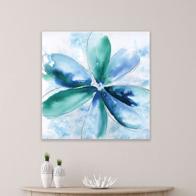 «Big Hearted Flowers III» par Rodgers Lindsay, reproduction sur toile