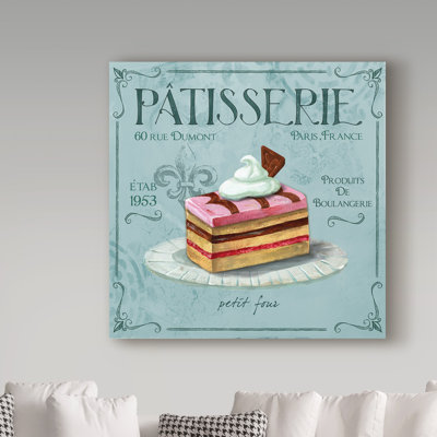 «Asadulla Petit Four», reproduction d'art rétro sur toile tendue