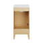 Cascade 18" Bathroom Vanity In Natural Oak-105818881-98796211