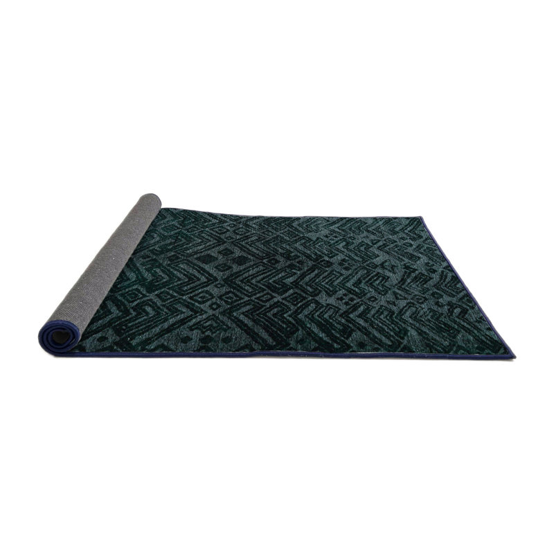 Tapis abstrait moderne 4650, Rond 3 pi