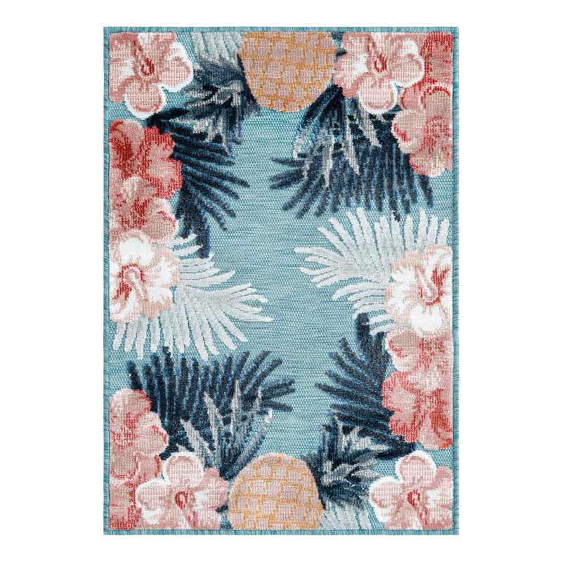 Tapis fleuri Firman Flora, Rectangle 2 pi 2 po x 3 pi 1 po