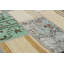 Tapis bleu sarcelle Modern