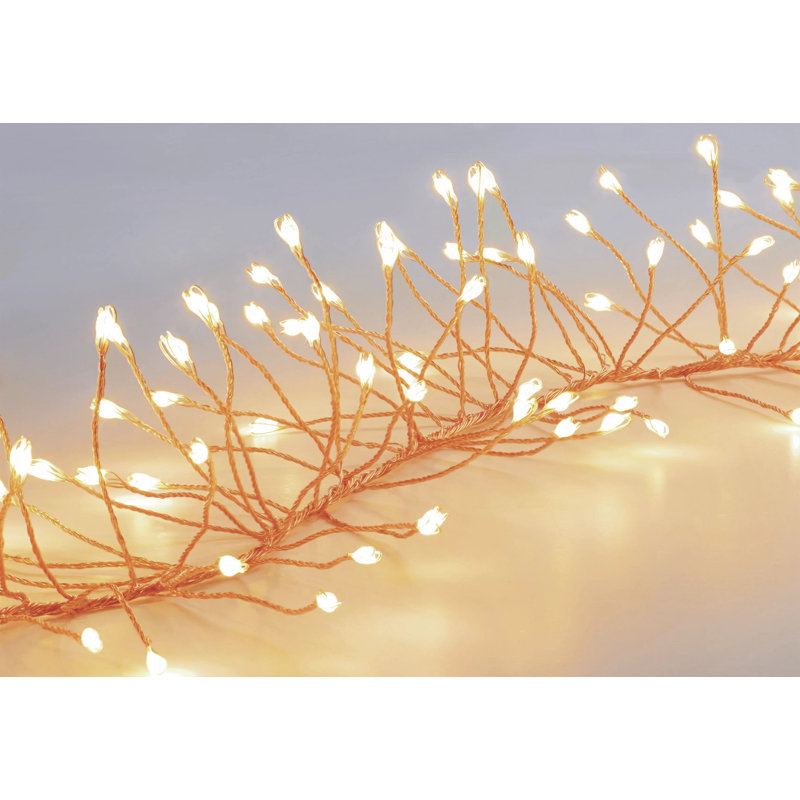 LED Twinkle Indoor / Outdoor String Lights, 270cm L