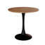 Table de salle à manger ronde avec base piédestal, table basse Mid-Century