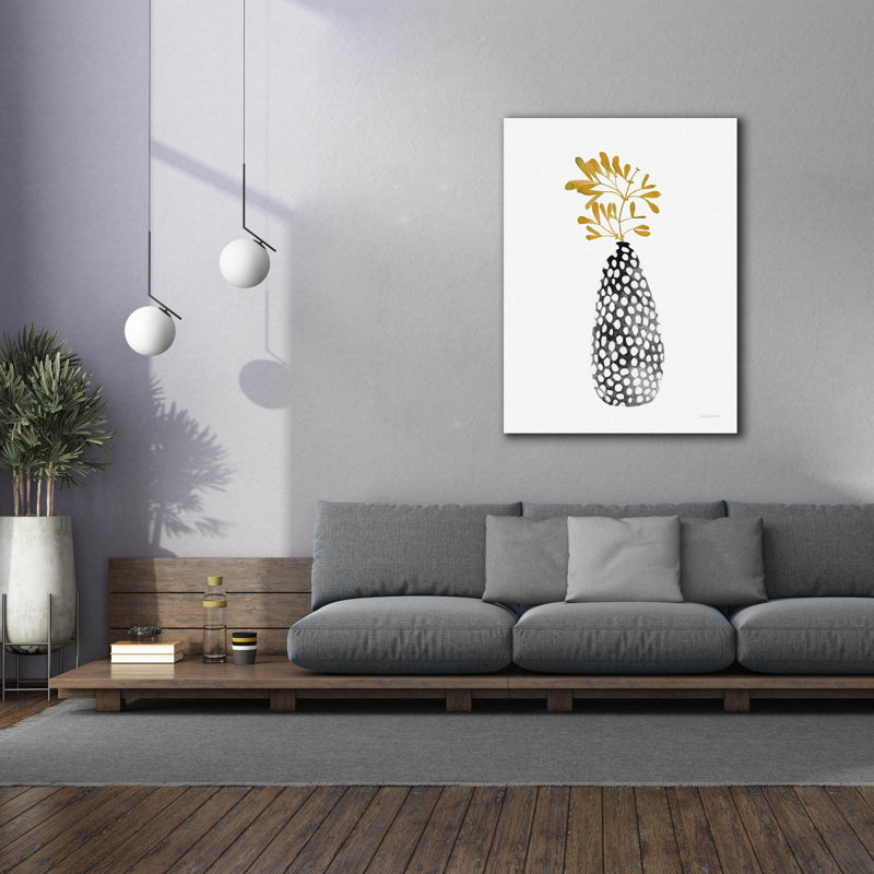 Art moderne sur toile 18 "x 26" Modern Nature 2 par Mercedes Lopez, H 54 po x l 40 po x P 1,5 po