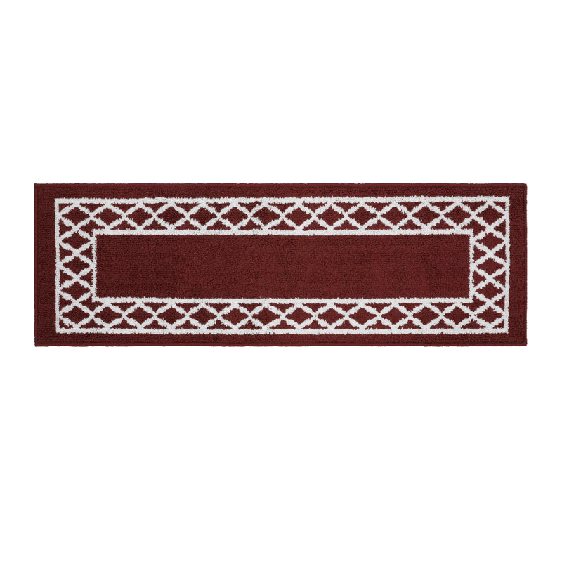 Tapis de couloir antidérapant à doublure en caoutchouc de luxe Home Decor, Tapis de couloir 1 pi 8 po x 5 pi
